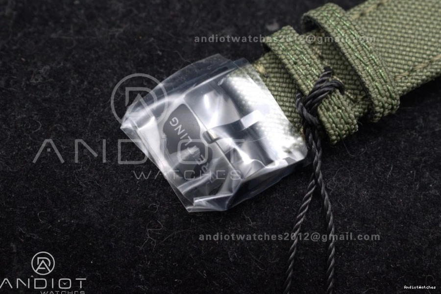 Edition Green A Nylon Best 41mm PVD Green 8 Automatic Durable TF Strap 1:1 918 on Dial Navitimer 0428